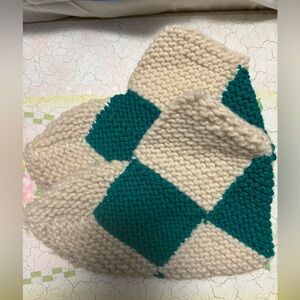 House Slippers Hand knit Handmade